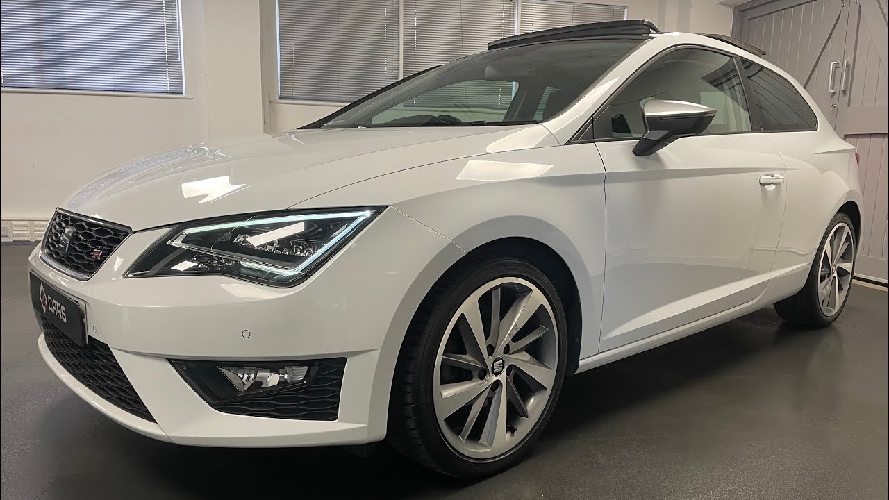 Seat Leon Fr 1.4 Tsi Act Dsg SEAT Leon 1.4 TSI ACT FR Sport Coupe with 1 Owner, Sunroof & Titanium