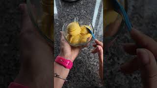 Este helado queda súper cremoso sin lácteos #receta #helados #gelato #food #viral