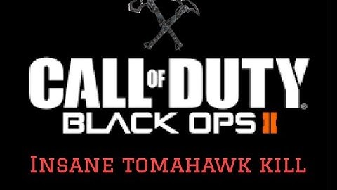 Best cross map tomahawk kill ever in Black Ops 2