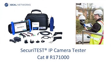 Ideal Networks - SecuriTEST IP Camera Tester - TELECRON