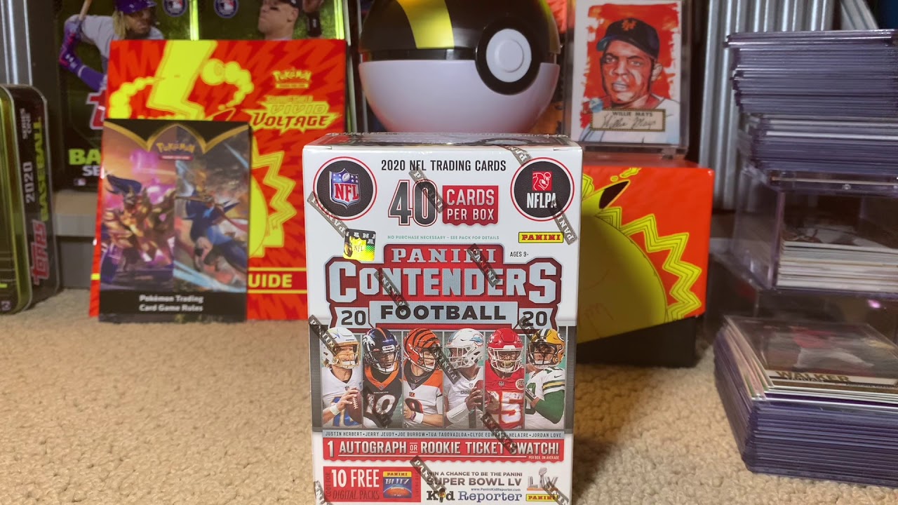 Awesome Rookie Pulls! 2020 Panini Contenders Football Blaster Box Opening