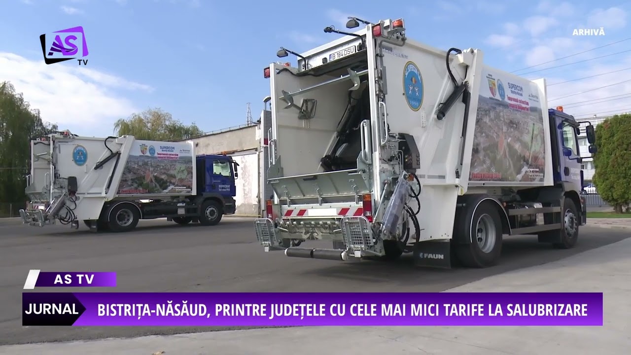 Bistrița-Năsăud, printre județele cu cele mai mici tarife la salubrizare