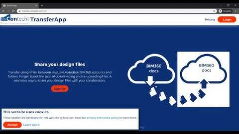 How to integrate the TransferApp with a BIM360 account