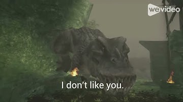 Kuzco, Tak and the power of Juju clip: Kuzco Stands up to the V-Rex