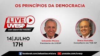 LIVE UVESP - OS PRINCÍPIOS DA DEMOCRACIA