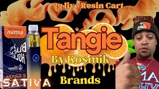 Unlocking Greatness: Tangie 2 Gram Disposable Live Resin Cartridge Testing At Over 80%THC by Kosmik