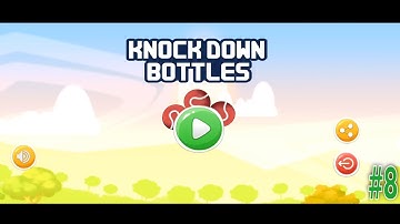 Knock Down Bottles | Forest World | Bottle Shooting Game | Level 21 - 25