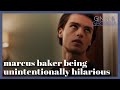 marcus baker being unintentionally hilarious for an entire season [mega link]