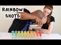 How to make rainbow shots  tipsy bartender