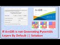 Pyramids Layers are not generating in ArcGIS || Solution