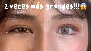 Mi Técnica COREANA para OJOS ENORMES 👁 (de Cirugia Plástica en Gangnam!!!💉🩸) x just4kira screenshot 4
