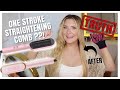 ONE STROKE STRAIGHTENING COMB ??! REALLY?!