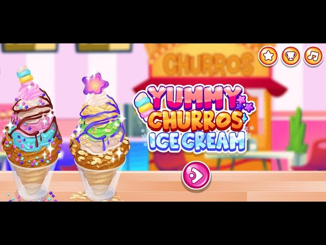 Yummy Churros Ice Cream 🕹️ Play on CrazyGames