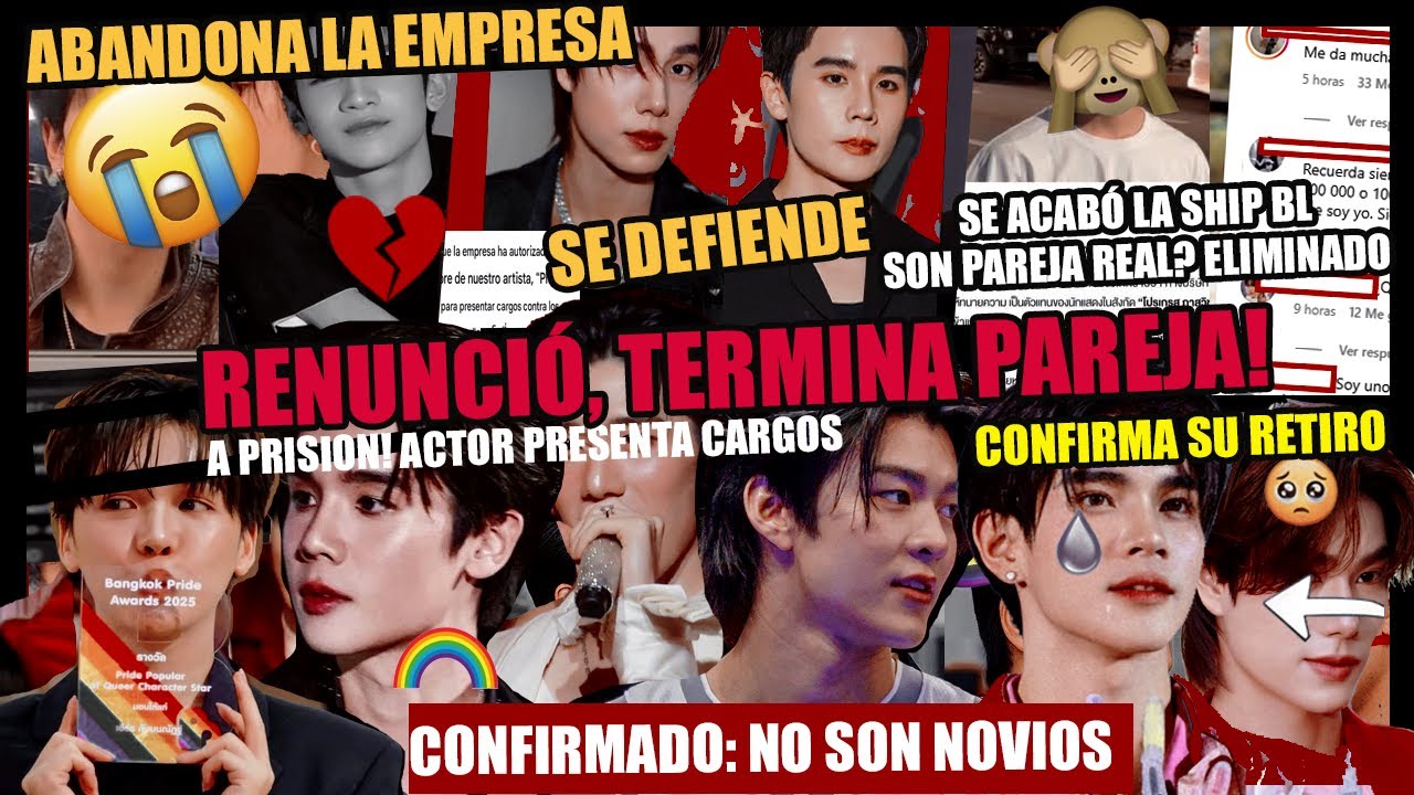 ¡TRAGEDIA🚨RENUNCIÓ! Terminó pareja! No son novios!😯🌈ABANDONA ship | elimina serie! A PRISION!