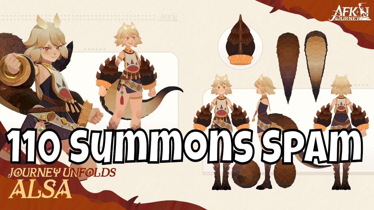 AFK Journey - Alsa Summons/110 Summon Spree - YouTube