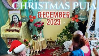 Christmas Puja 2023. Russia. Kolomna. Sahaja Yoga.