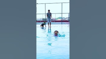 Thumbnail of Detik Detik Aletha Di Kolam 2 Meter Gak Kuat Berenang #alethaabew