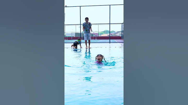 Detik Detik Aletha Di Kolam 2 Meter Gak Kuat Berenang #alethaabew