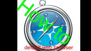 How to set/make safari your default web browser .RH 95) screenshot 5