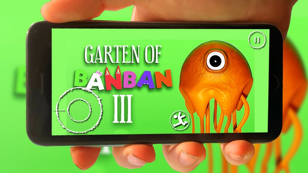 Garten Of Banban 3 MOBILE - Official Gameplay 
