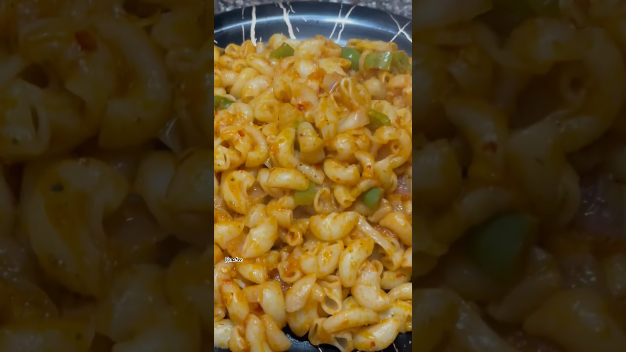 Desi style pasta mecroni recipe 
