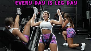 Get THICK toned legs - Gym Vlog - VoiceOver