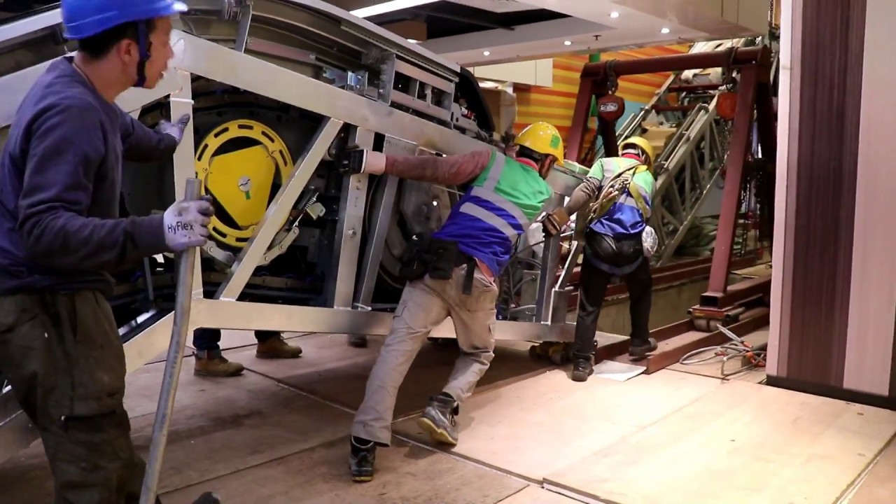 Negligible Damage using our Escalator Replacement method