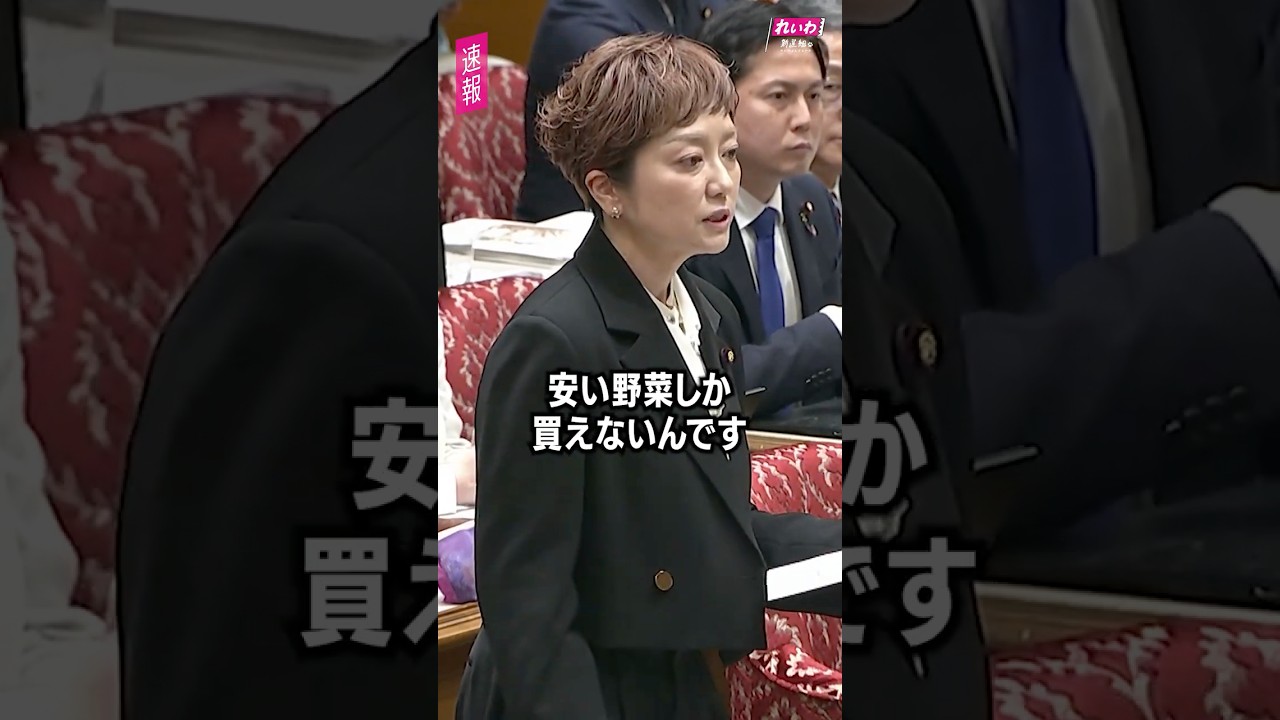 カタログギフトを1000万円も贈れる総理【 #奥田ふみよ 】#れいわ新選組 #shorts 2026年3月25日 参議院予算委員会より #高市早苗