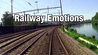 🚆 Train cab ride on a rush-hour commuter train (Switzerland | S42 Zurich - Muri AG)