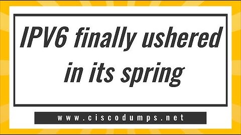 【ThinkMo】 IPV6 finally ushered in its spring #Cisco #CCNA #CCNP #CCIE #network