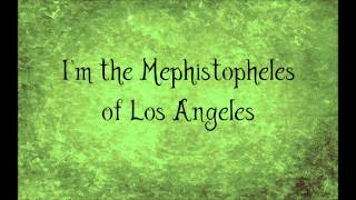Marilyn Manson - The Mephistopheles of Los Angeles Lyrics chords