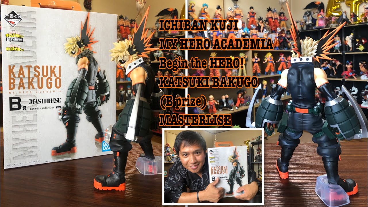 Ichiban Kuji Boku no Hero Academia The Movie World Heroes' Mission:  Midoriya Izuku Masterlise Emoving - My Anime Shelf