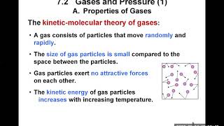 Chapter 7 Sections 7.1 & 7.2 The 3 States of Matter, Gases and Pressure