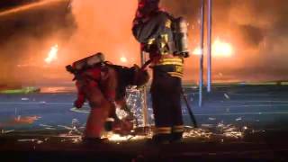 Crestline Elementary School fire