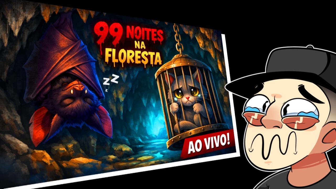 🔴 AO VIVO:  REVELADO O SEGREDO DA CAVERNA em 99 Noites na Floresta 😳🔥 | #31