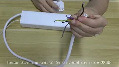 HOW TO WIRE DUALR3 WITH ROLLER/CURTAIN MOTOR IN MOTOR MODE-sonoff.in