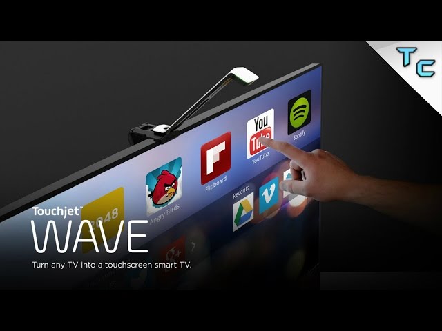 Turn Your TV Into a Smart Touch Screen- Touchjet WAVE 