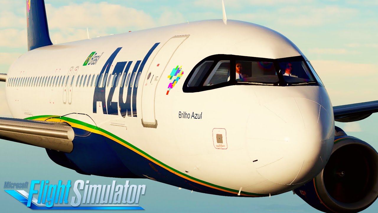 CRAZY LANDING at Santos Dumont! A320 EXTREME REALISM in Microsoft Flight Simulator 2020