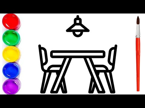 Как нарисовать мебель