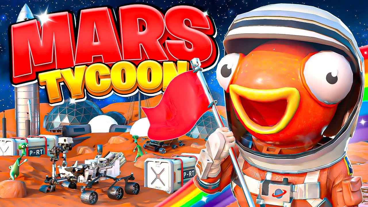 FORTNITE MARS TYCOON 🚀 XP CODE AND 100% SOLUTION + 🔄 REBIRTH 🔓 MAP CODE: 4942-3964-4229