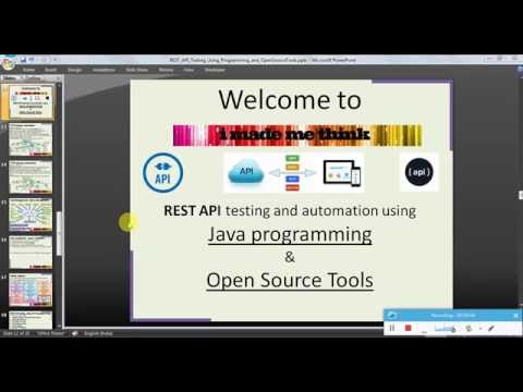 REST API testing using Java programming JBoss REST easy lib   Part 2 Coding detail, sample request a
