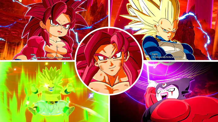 DRAGON BALL: Sparking! Zero NEW SSJ4 Goku, SSJ3 Vegeta & More FULL GAMEPLAY SHOWCASE!