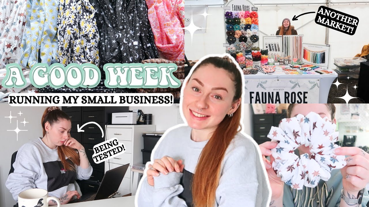 STUDIO VLOG #51 ☆ A GOOD WEEK RUNNING MY SMALL BUSINESS! | Fauna Rose ...