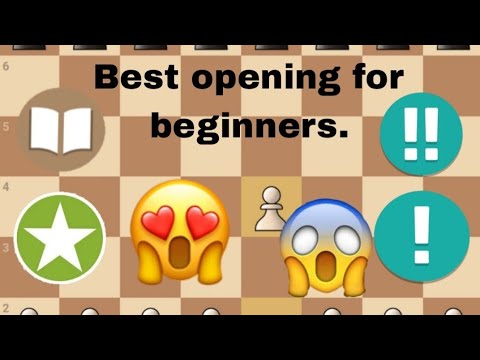 Best opening for beginners in Chess. 😱🥶😈🔥. Chess beginners course 1 ...
