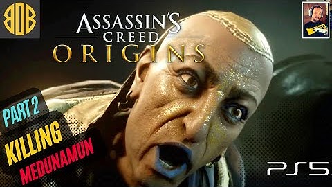 FIND AND KILL MEDUNAMUN | THE FALSE ORACLE | ASSASSINS CREED ORIGINS PART 2 | PS5 60 FPS 1080P HDR