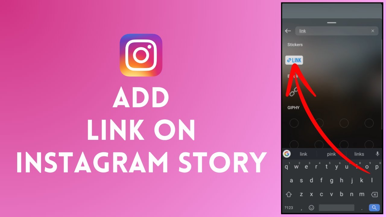 how-to-add-link-on-instagram-story-updated-youtube