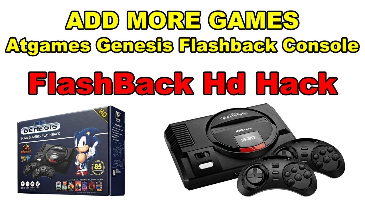 sega genesis classic game console add games