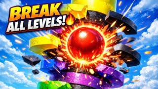 🔴 LIVE Stack Ball 😱 Breaking 100 Levels Non-Stop! PART 1 💪🤩 screenshot 1