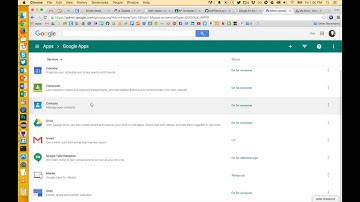 GAFE - Setting Context for Google for Education
