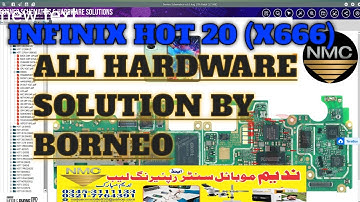 INFINIX HOT 20 X666 All hardware solution By Borneo schematic diagram